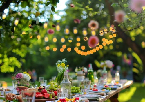 How to Match Party Decor and Rentals With a Botanical Garden Atmosphere